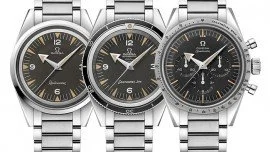 Omega Limited Edition 1957 Trilogy Series Speedmaster ’57 Seamaster 300 Railmaster