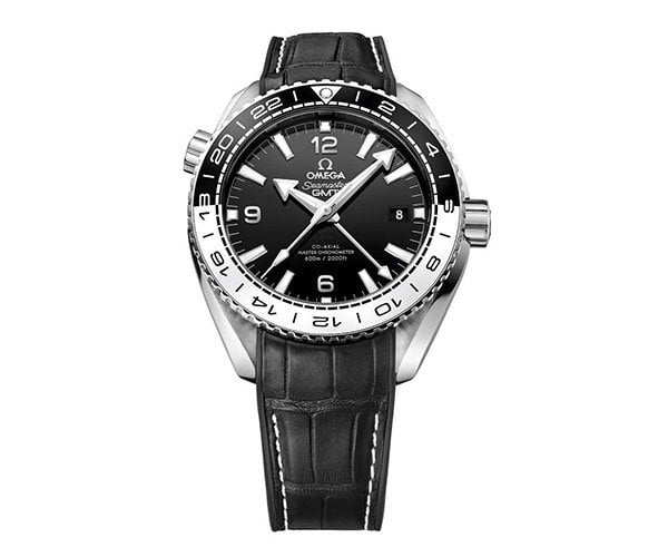 Omega gmt black discount white