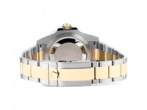 116713LN Rolex GMT-Master II Professional Gold Bezel Mens Watch - Image 3