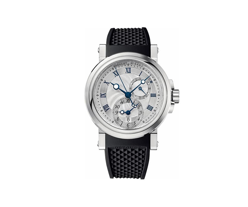 Breguet Marine 5857 ST 125ZU Automatic Dual Time 42mm Mens Watch