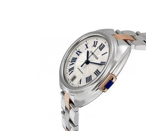 Cle De Cartier W2CL0004 31mm Automatic Womens Luxury Watch Caliber 1847 MC side view @majordor #majordor