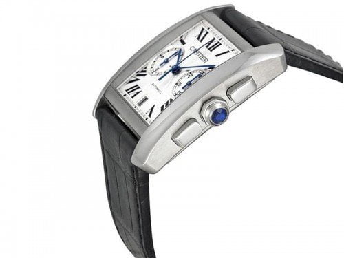 Cartier Tank MC W5330007 Automatic Chronograph Silver Dial Watch 2