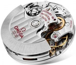 Automatic chronograph movement with column wheel and co-axial escapement caliber 3330