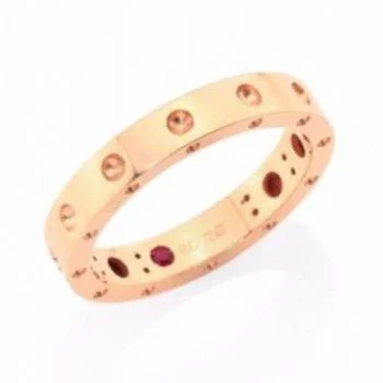 Roberto Coin Ladies Symphony Collection White Rose Yellow Gold Rings