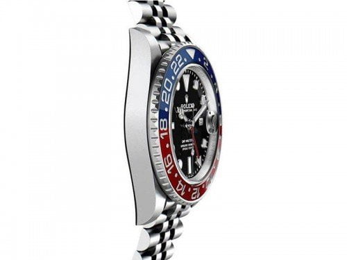 Rolex 126710blro GMT-Master II Pepsi Professional Mens Watch side view 2