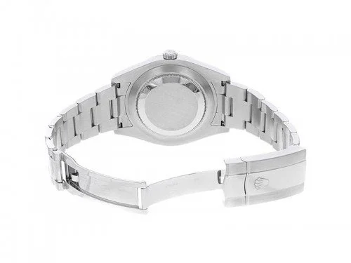 Rolex Datejust II 116334-slvao 41mm White Gold Bezel Mens Watch back case