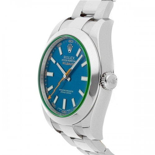 Rolex Milgauss 116400GV-0002 Z-Blue Dial Watch