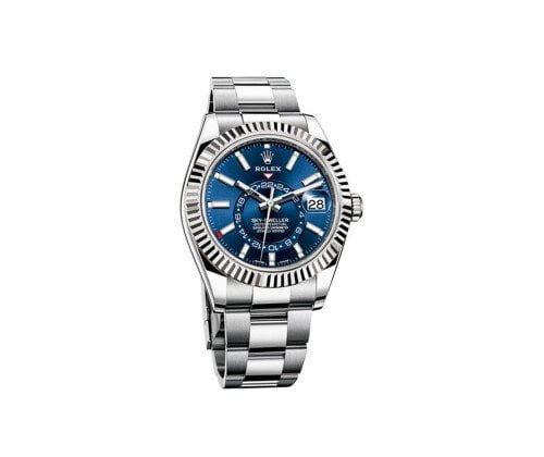 Rolex Sky Dweller 42mm GMT Mens Luxury Watch 326934-BLUSO