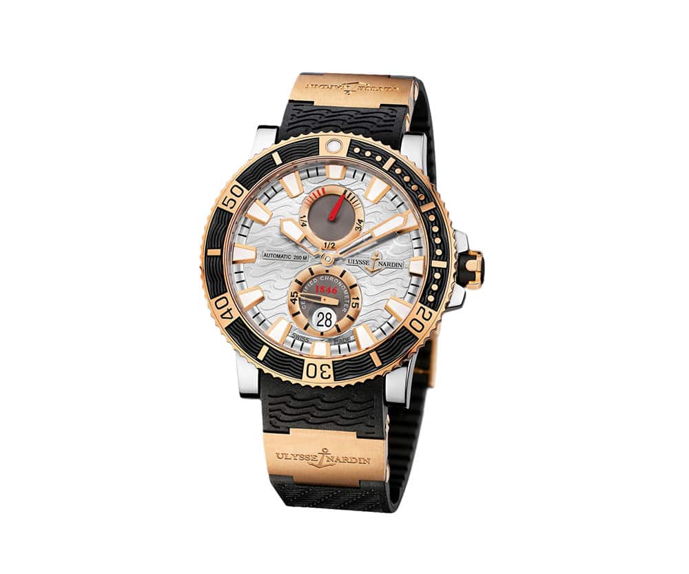 Ulysse Nardin 265-90-3/91 Maxi Mariner Diver Titanium Mens Watch