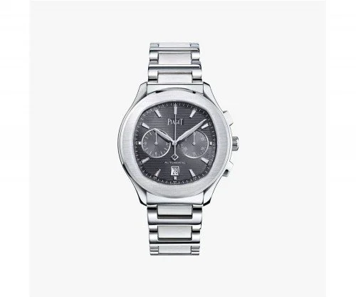 Piaget Polo S Chronograph Unisex Steel Bracelet Watch G0A42005