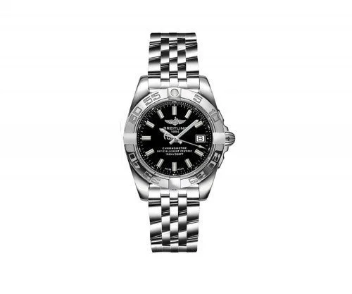 Breitling Galactic A71356L2-BE76-367A 32 Black Dial Ladies Watch