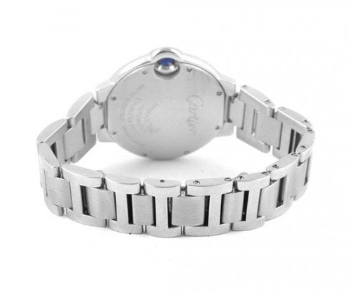 Cartier Ballon Bleu W6920071 33mm Automatic Womens Luxury Watch case back