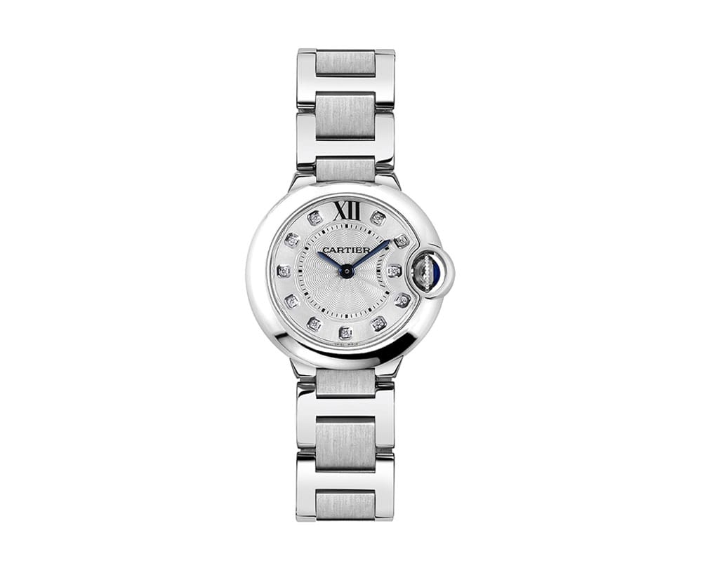 Cartier Ballon Bleu WE902073 28mm Diamonds Womens Luxury Watch