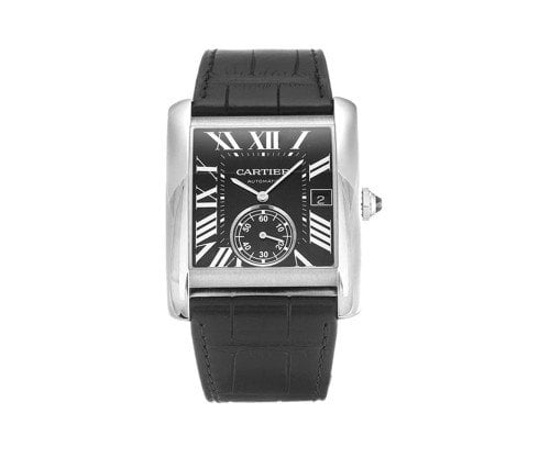 Cartier Tank MC W5330004 Automatic Black Dial Mens Luxury Watch Cartier caliber 1904-PS MC @majordor #majordor