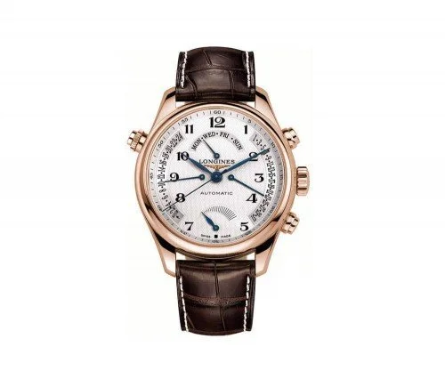 Longines Master Collection L2.714.8.78.3 Retrograde 41mm Mens Watch