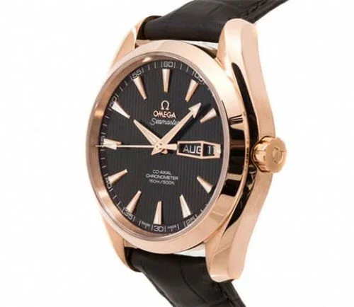 Omega Aqua Terra 231.53.39.22.06.001 Seamaster Annual Calendar caliber 8611 side view @majordor #majordor