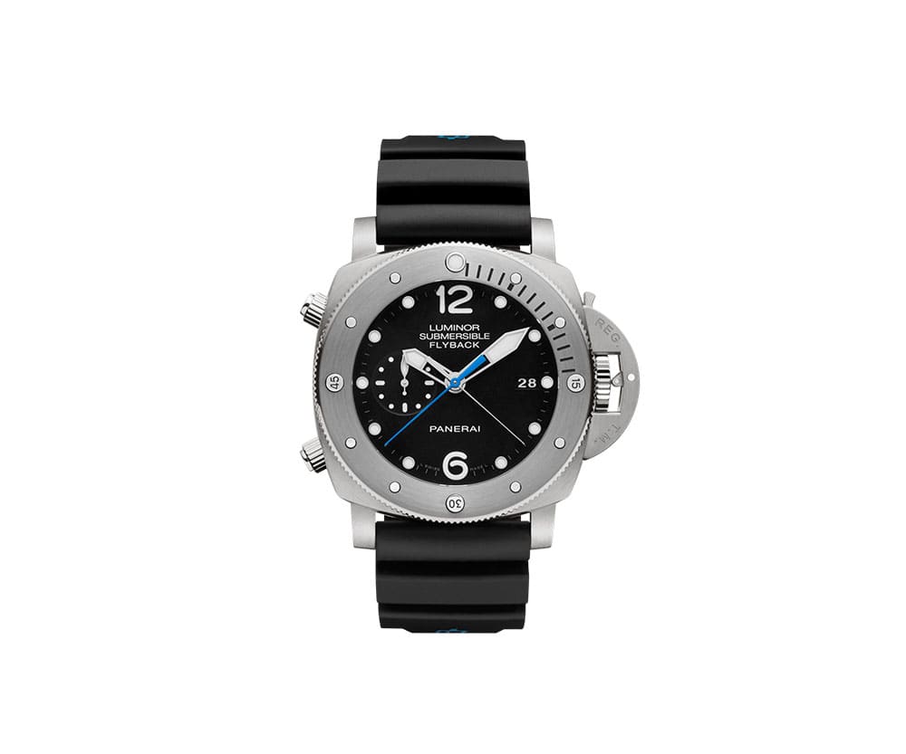 Panerai Luminor PAM00614 Submersible 1950 Flyback Titanio