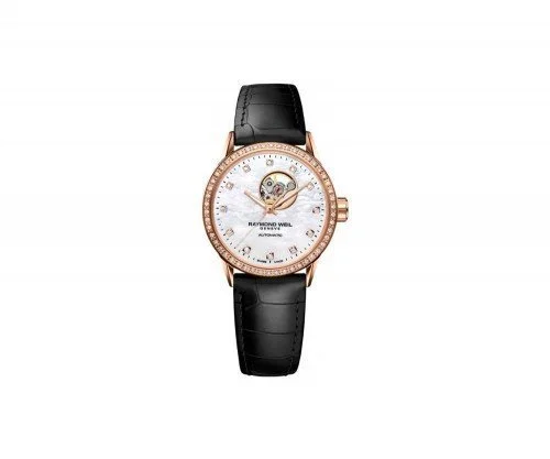 New Raymond Weil Freelancer Diamonds Ladies Luxury Watch 2410-C5S-97085