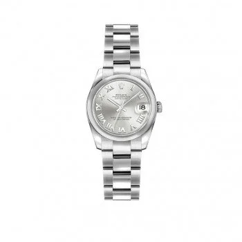 Rolex Lady-Datejust 179160-SLVRO 26mm Women Luxury Watch