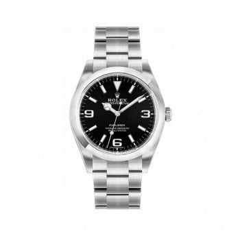 Rolex Explorer Luminescent Dial Mens Luxury Watch 214270-L