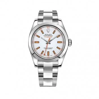 Rolex Milgauss 116400-0002 40mm White Dial Watch