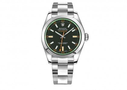 Rolex Milgauss Anniversary Edition Mens Watch 116400-GRNSDO