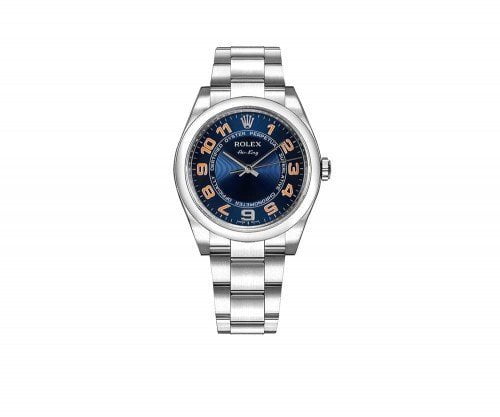 Rolex 114200-bluoaco Air-King Oyster Perpetual Luxury Watch