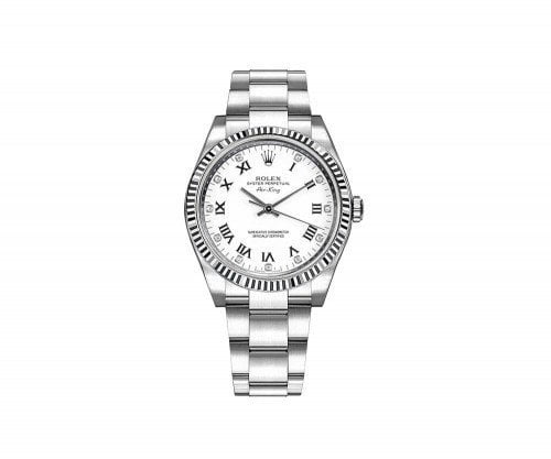 Rolex 114234 whtdro Air King Women Watch