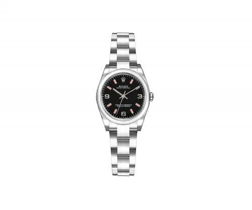 Rolex 176200 blksao Oyster Perpetual 26mm Black Dial Ladies Watch caliber 2231 @majordor #majordor