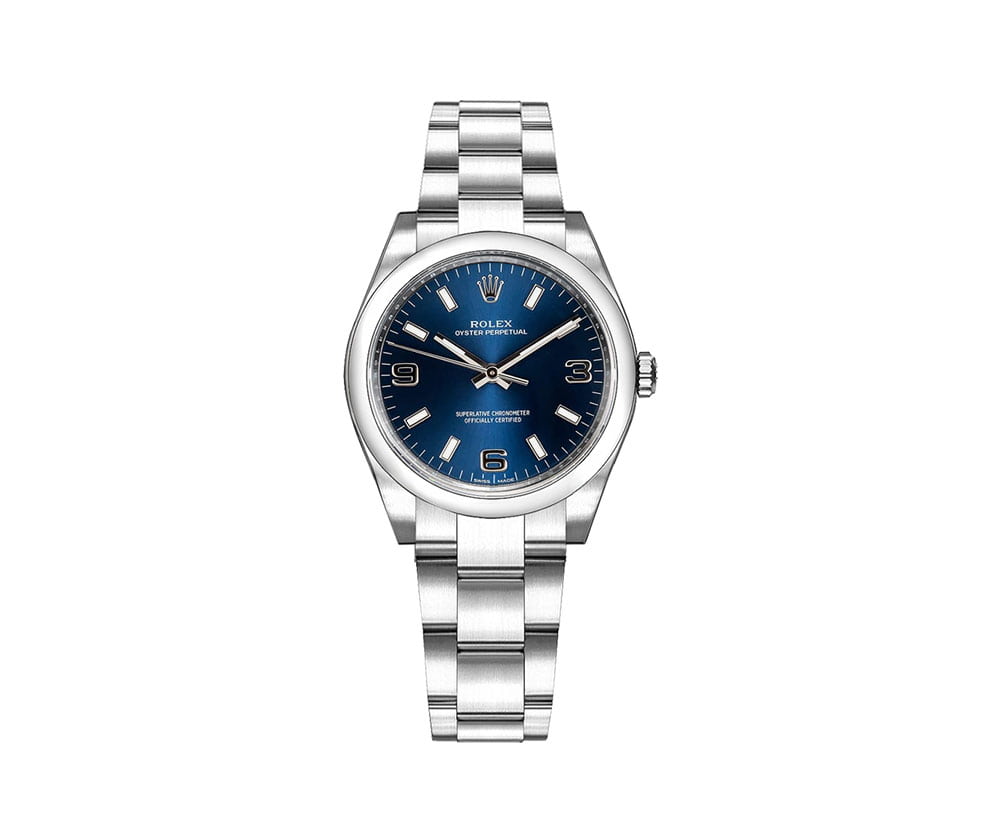 Rolex 177200 blusao Oyster Perpetual 31mm Blue Dial Ladies Watch caliber 2231 @majordor #majordor