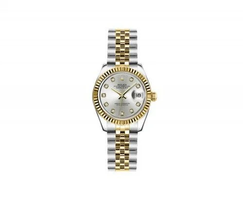 Rolex Lady Datejust 179173-SLVDJ 26mm Luxury Womens Watch