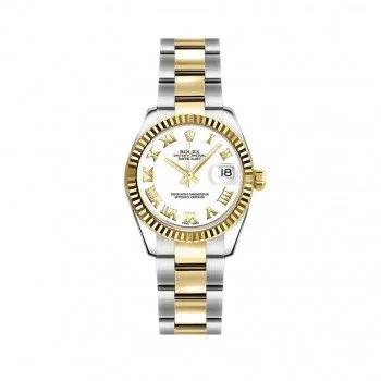 Rolex Lady-Datejust 179173-WHTRO 26 Womens Luxury Watch