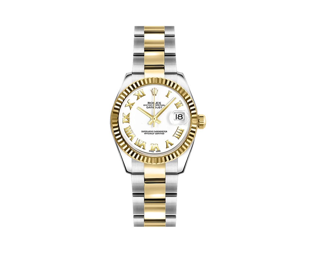 Rolex Lady-Datejust 179173-WHTRO 26 Womens Luxury Watch