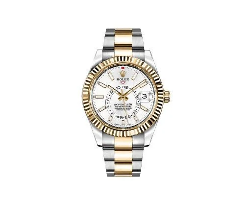 Rolex Sky Dweller 42mm GMT Mens Luxury Watch 326933-WHTSO