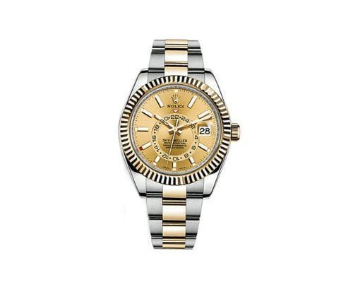 Rolex Sky Dweller 42mm GMT Mens Luxury Watch 326933-CHPSO