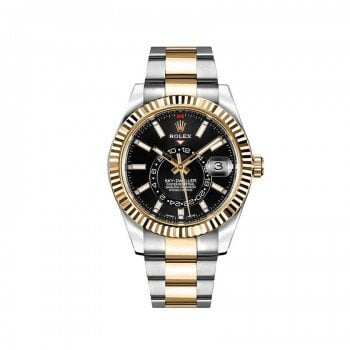 Rolex Sky Dweller 42mm GMT Mens Luxury Watch 326933-BLKSO