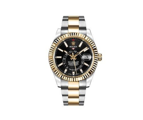 Rolex Sky Dweller 42mm GMT Mens Luxury Watch 326933-BLKSO
