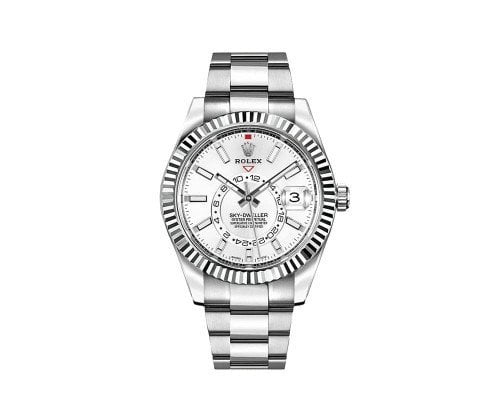 Rolex Sky Dweller 42mm GMT Mens Luxury Watch 326934-WHTSO
