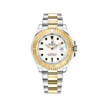 Rolex Yacht Master 35 Womens Luxury Watch 168623-WHT