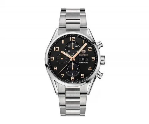 New TAG HEUER CARRERA Caliber 16 Mens Watch CV2A1AB.BA0738