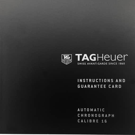 TAG Heuer Carrera Chronograph Calibre 16 Automatic Men 43 mm - CV2A1R.FC6235