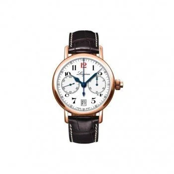 Longines Heritage L2.775.8.23.3 Chronograph Mens Anniversary Edition