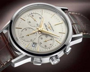 Longines Heritage L2.733.4.02.2 Column Wheel Chronograph Watch