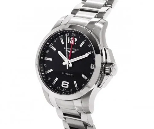 Longines Conquest L3.687.4.56.6 Automatic GMT 41mm Mens