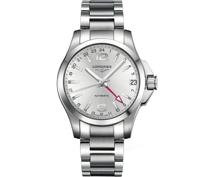 Longines Conquest L3.687.4.76.6 Automatic GMT 41mm Watch