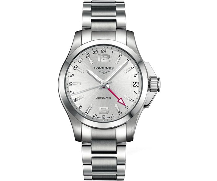 Longines Conquest L3.687.4.76.6 Automatic GMT 41mm Watch | MajordÓr