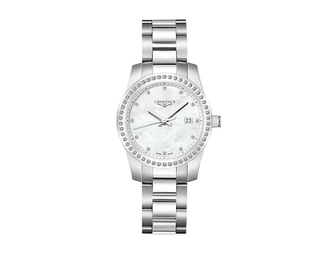 Longines Conquest Quartz L3.300.0.87.6 Ladies Luxury Watch 