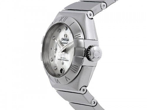 OMEGA CONSTELLATION 127.10.27.20.55.001 AUTOMATIC SMALL SECONDS LADY side view