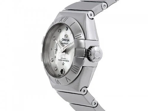 OMEGA CONSTELLATION 127.10.27.20.55.001 AUTOMATIC SMALL SECONDS LADY side view