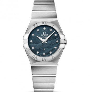 Omega Constellation 123.10.27.60.53.001 Quartz 27mm Ladies Watch front side